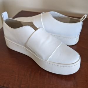 Vince Wallace Leather Sneakers